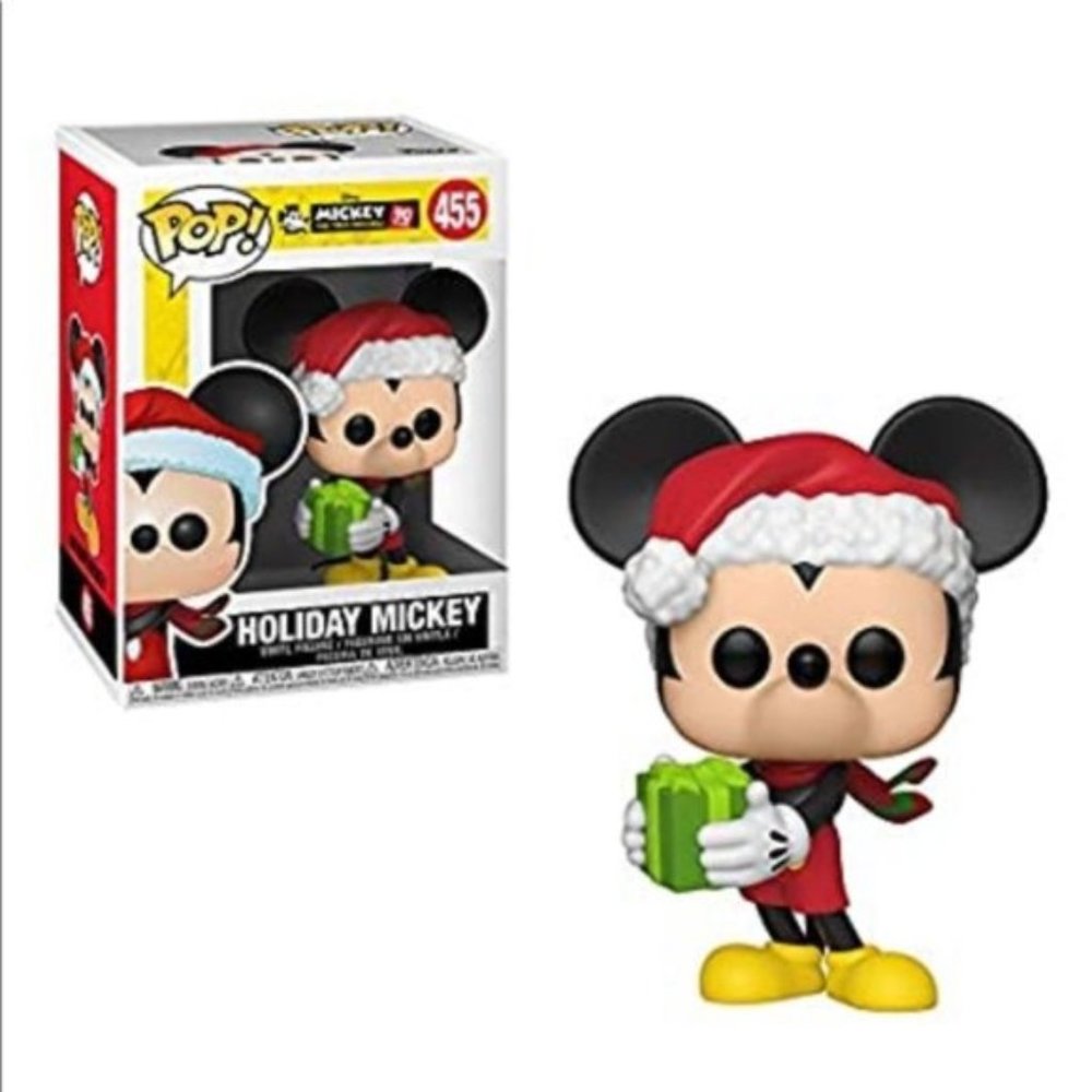 New In Box Funko Pop! Disney: Holiday Mickey #455 90th Birthday